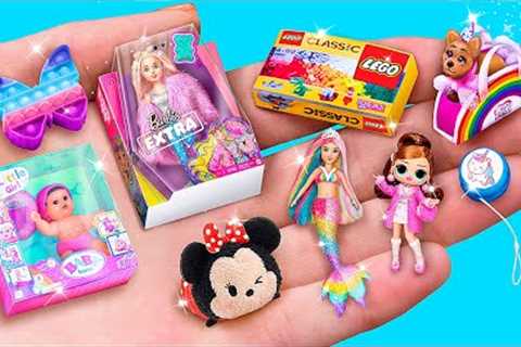 Miniature Dolls and Toys / 25 DIYs for LOL OMG and Barbie