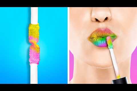 AMAZING MAKEUP TUTORIALS || GENIUS HACKS FOR SMART PARENTS! Funny DIY Ideas By 123 GO! Genius