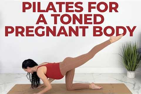 Pregnancy Pilates For A Sculpted Body (15-Min Prenatal Pilates Workout)