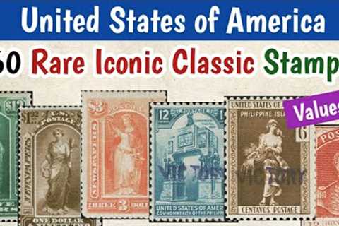 Most Expensive USA Phenomenal Stamps - Part 2 | Rare US Classic Postage Stamps Worth Money