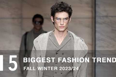 The Biggest Fashion Trends Fall Winter 2023/24 | Men''s Fashion