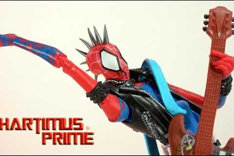 Marvel Legends Spider-Punk Spider-Man Across the Spider-Verse Part 1 Movie Action Figure Review