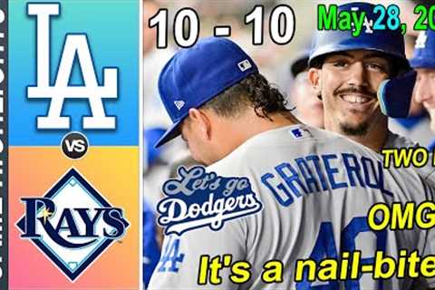 Dodgers vs Rays Game Highlights May 28, 2023 | MLB Highlights 2023