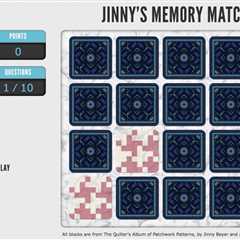 Jinny's Memory Match: 02/22/23