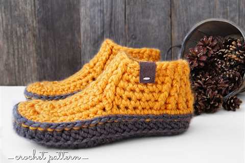 These Crochet Slippers Masquerade As Outdoor Footwear, They’re Unisex and They Look Great!