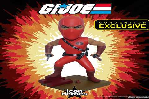 #SDCC Exclusive G.I. Joe Red Ninja Bobblehead from @IconHeroes