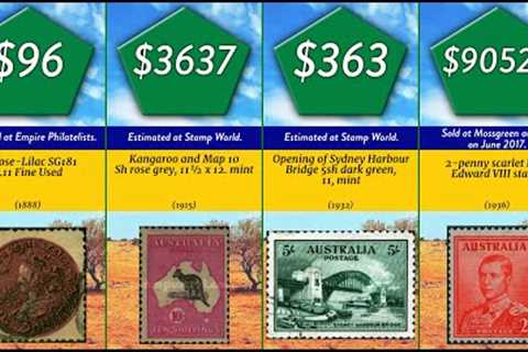 Most valuable: 101 most valuable Australian stamps