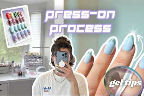 How To Create Press On Nails - DETAILED PROCESS