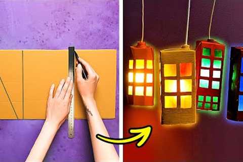 Fun DIY Crafts With Cardboard And Paper