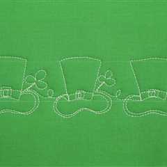 WeAllSew Tutorial: How to Free-motion Quilt a St. Patrick's Day Hat