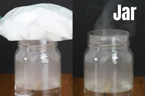 Make a Cloud in a Jar {Cool Science!}