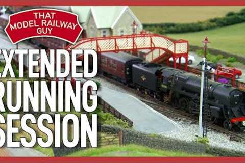 Extended Running Session on the Modular Model Railway!