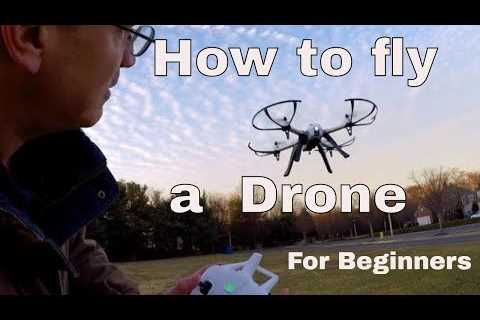 How to Fly a Quadcopter Drone (Lesson 1 (For Beginners)