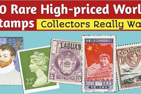 Rare World Stamps Collectors Really Want | Most Expensive Postage Stamps - Part 8