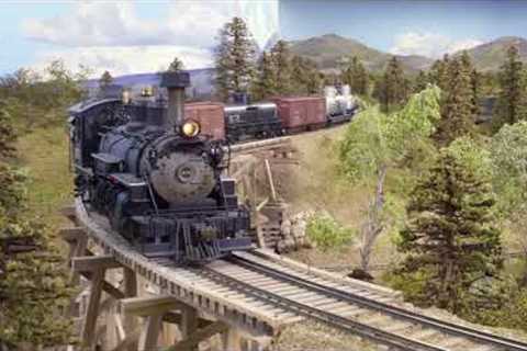 Visit this awesome and great model railroad based in Colorado on the RGS Second District in Sn3, 2