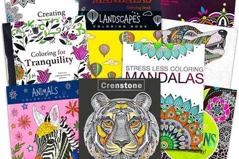 Adult Coloring Books Super Set — 10 Deluxe Coloring Books for Adults and Teens review