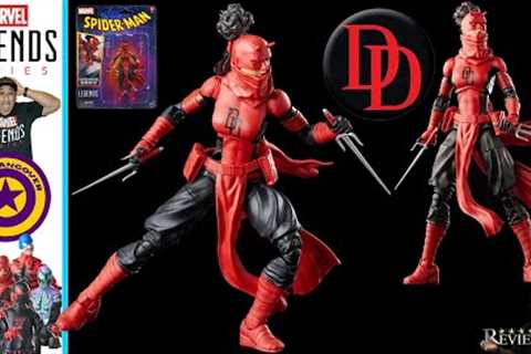 Marvel Legends Retro Cardback Spider Man Wave Elektra Natchios Daredevil Action Figure Review