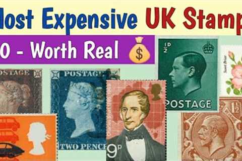 Most Expensive UK Stamps - Part 3 | 80 Rare British Postage Stamps Worth Money