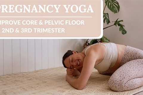 Pregnancy Yoga - Core & Pelvic Floor (2nd & 3rd Trimester)