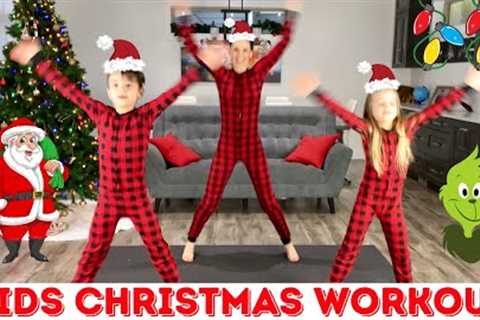 Kids Christmas Workout / Kids Workout with The Grinch, Santa, Rudolph, Christmas Tree + More!