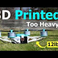 Flying a DIY 3D Printed Quadcopter… Will it work?