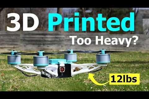 Flying a DIY 3D Printed Quadcopter… Will it work?