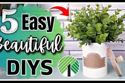 *DON''T THROW THAT AWAY!* DOLLAR TREE DIY Craft HACKS Using CANS! Trash To Treasure Home Decor..