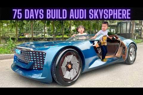 Builds Audi Skysphere for daughter with all the love of a father ( English sub )