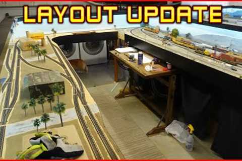 Layout Update | I''m BACK! Lets get some trains running