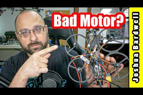 Quadcopter motor won’t spin REAL WORLD TROUBLESHOOT