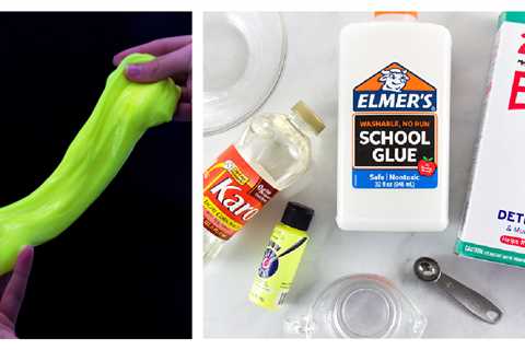 How to Make Glow in the Dark Slime the Easy Way