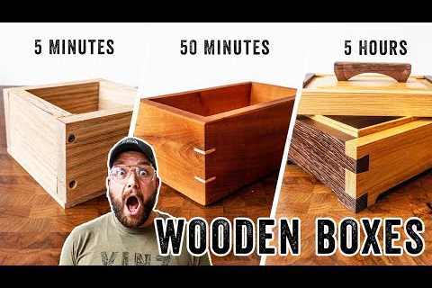 5 Min vs. 50 Min vs. 5 Hour – Box Build