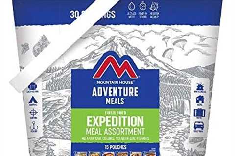 Conquer the Great Outdoors with the Mountain House Expedition Bucket: 30 Delightful Servings of..