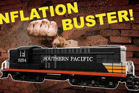 O Gauge Inflation Buster? The New MTH Baldwin AS-616 Train Engine!