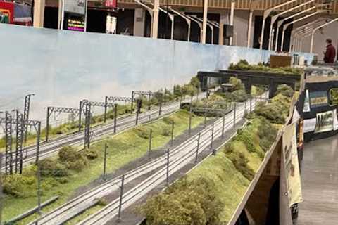 full length scenic run on Britain’s biggest OO gauge model railway - Making Tracks