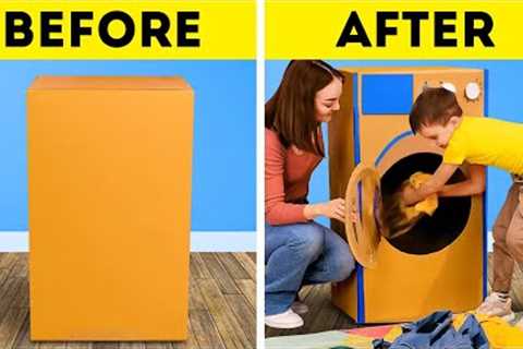 Inventive Cardboard Crafts For Smart Parents