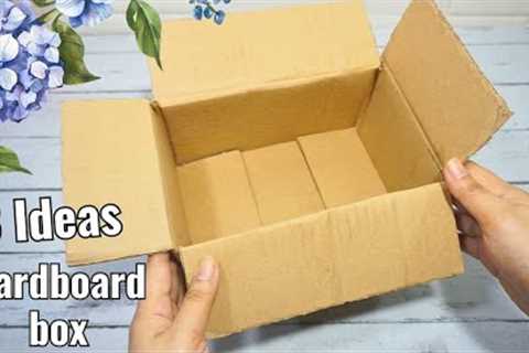 Why I Always Keep Cardboard Boxes with these 3 Amazing DIY Ideas