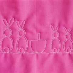 WeAllSew Tutorial: Free-Motion Quilting Bunny