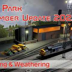 Dean Park Model Railway 334 | November Update 2023 | Ballasting & Weathered Rolling Stock