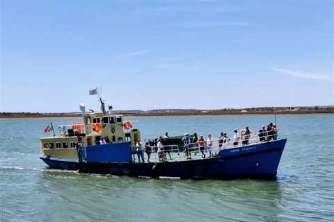 Taking the Ferry Between Ayamonte, Spain and Vila Real de Santo António, Portugal