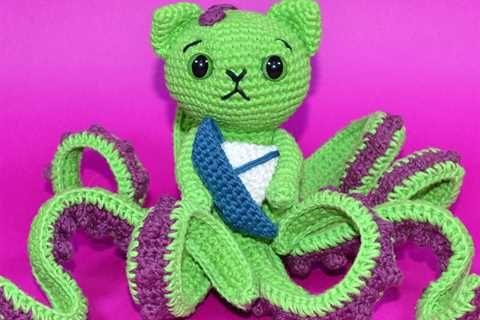 Check Out This Fun ‘Kritten the Kitty Kraken’ Crochet Pattern By Floofs and Things