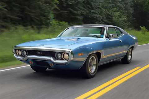 A Mopar Masterpiece: The '71 Plymouth GTX