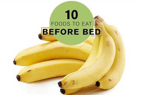 What to Eat Before Bed to Sleep - Bedding Tricks