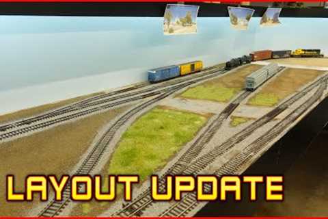 Layout Update | Changing Plans & Test Train