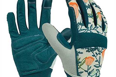 DIGZ 77860-23 Women's High Performance Floral Gardening Gloves