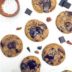 Salted Brown Butter Pecan Pie Chocolate Chunk Cookies