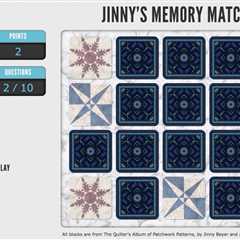 Jinny's Memory Match: 04/26/23