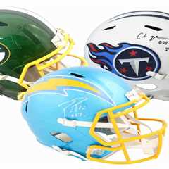 Kickoff! Here are 10 Valuable Autographed NFL and NCAA Football Helmets!