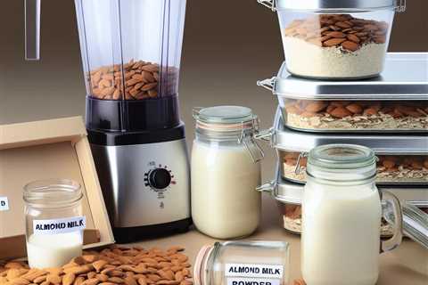 How to Make Almond Milk Powder for Vegan Storage