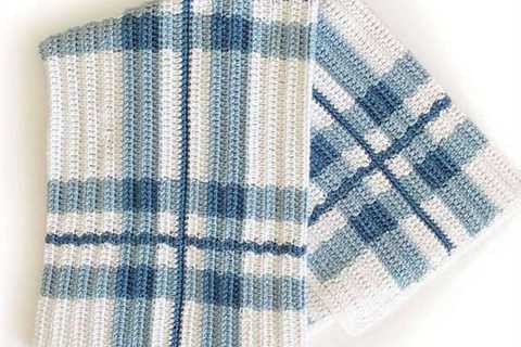 Free Pattern – Plaid Baby Blanket